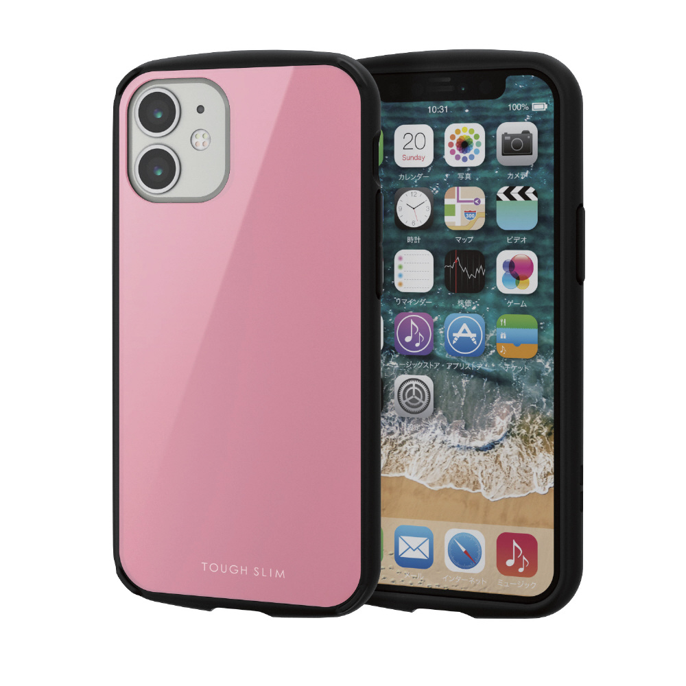 iPhone 12 mini 5.4インチ対応 ハイブリッドケース TOUGH SLIM LITE ピンク  PM-A20ATSLPN｜の通販はソフマップ[sofmap]