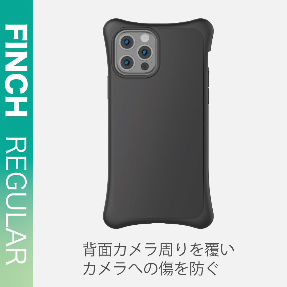 iPhone 12/12 Pro 6.1インチ対応 ハイブリッドケース finch ふんわり ...