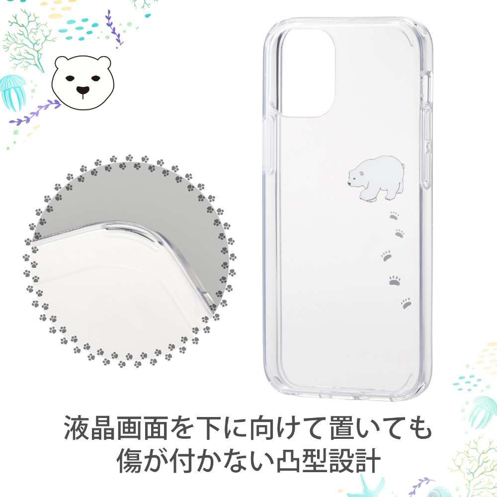 iPhone 12 mini 5.4インチ対応 ハイブリッドケース TOUGH SLIM Girls アニマル クマ  PM-A20ATSGA03｜の通販はソフマップ[sofmap]