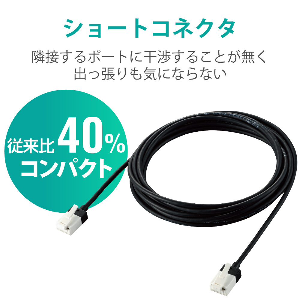 エレコム LANケーブル CAT6A対応 RoHS指令準拠 300m ブルー LD-GPAL