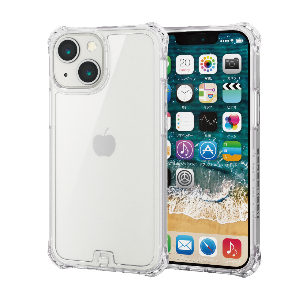 ナメクジ iPhone13mini iPhone 13 mini 対応 5.4inch/ハイブリッドケース/ZEROSHOCK