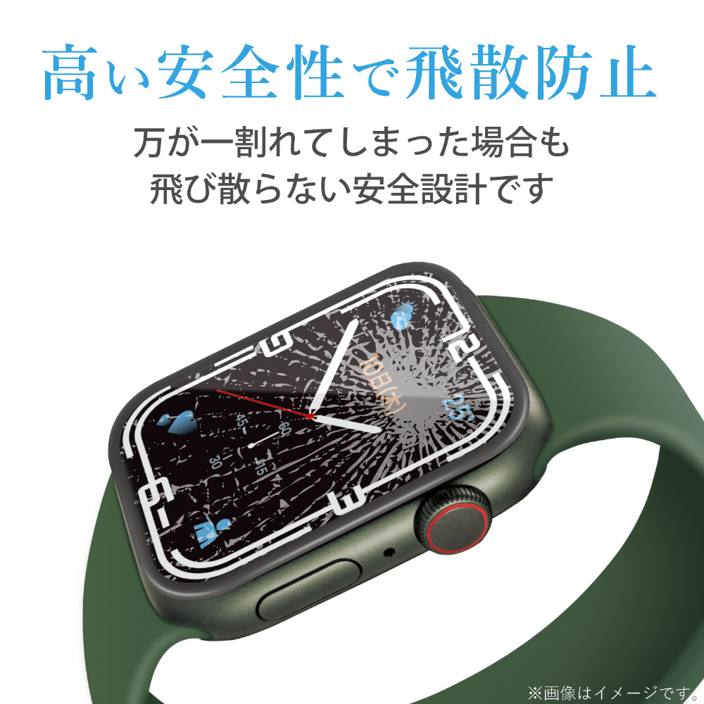 S952 ガラスフィルム 49mm Apple Watch 保護フィルム 6枚 - スマホ