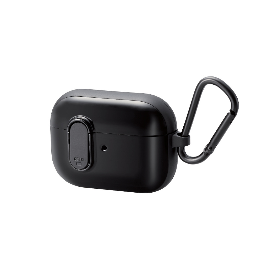 AirPods Pro対応ケース TOUGH SLIM Lock ブラック AVA-AP2TSLBK