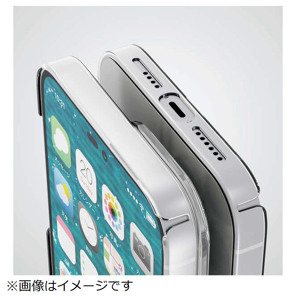 iPhone2022 6.7inch 3眼 ハードケース/極み/クリア PM-A22DPVKCR｜の