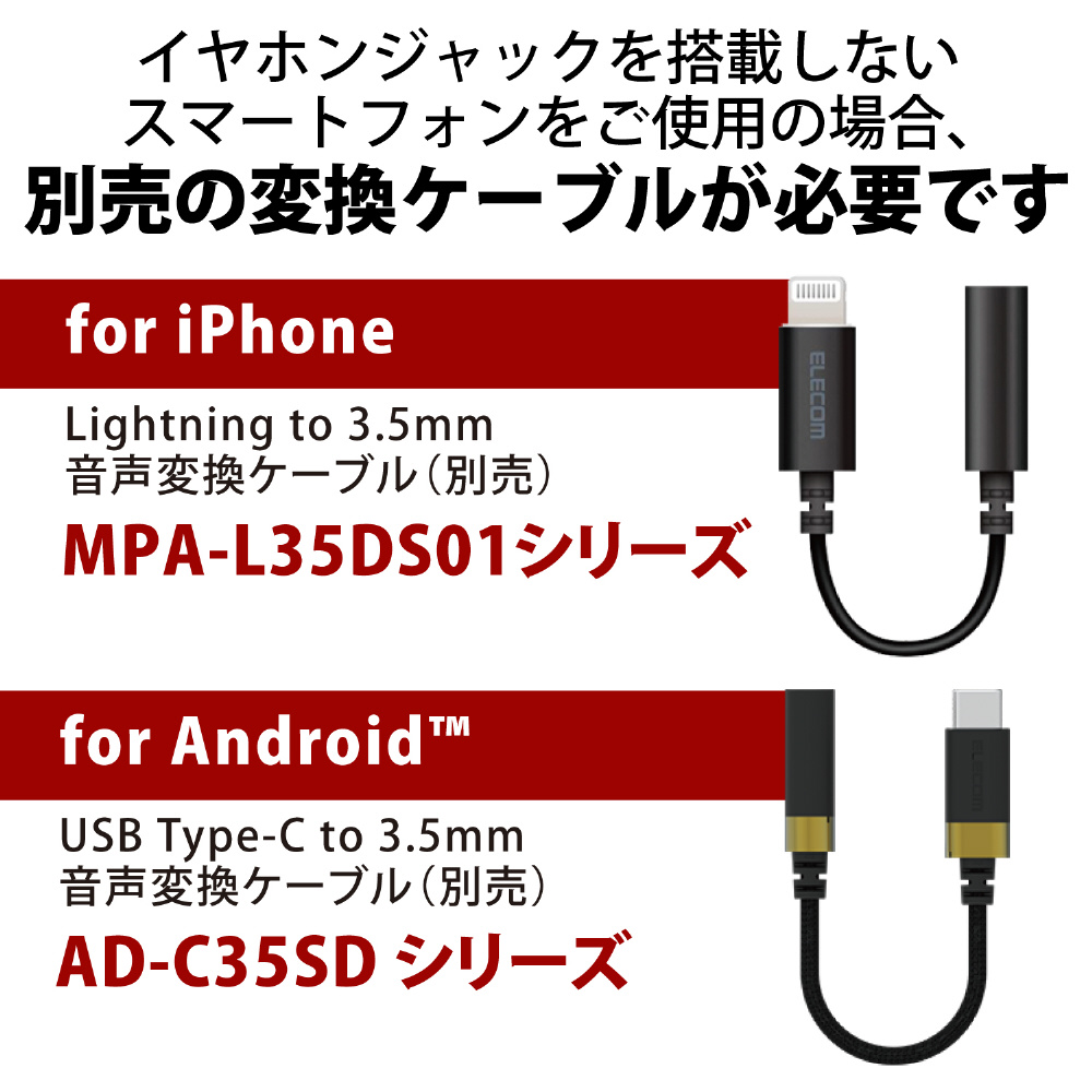 新品未使用　iPhone イヤホン　マイク付き　3.5mm ジャック　有線通話可