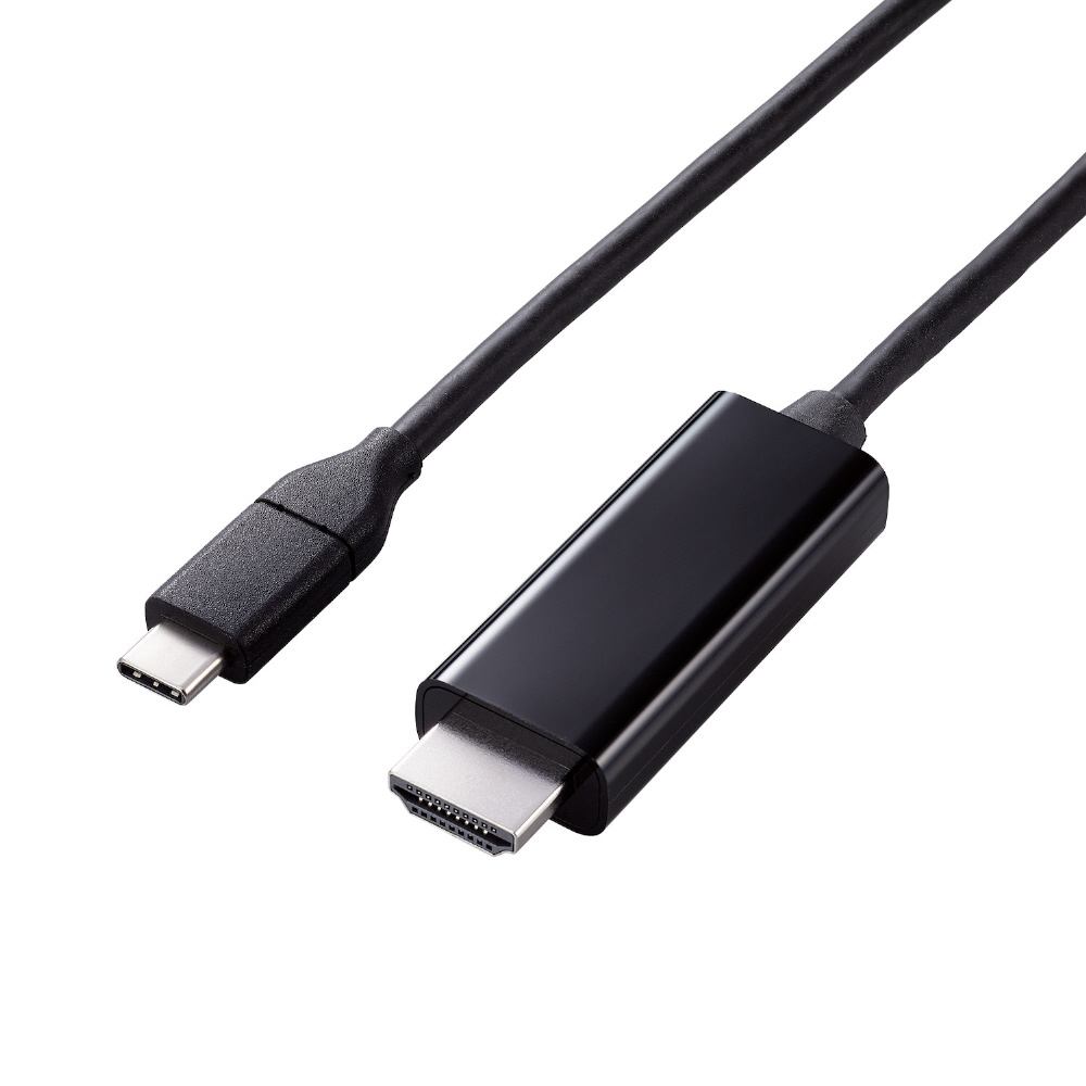 USB-C ⇔ HDMI ケーブル [映像 /3m /4K対応] ブラック MPA-CHDMIY30BK