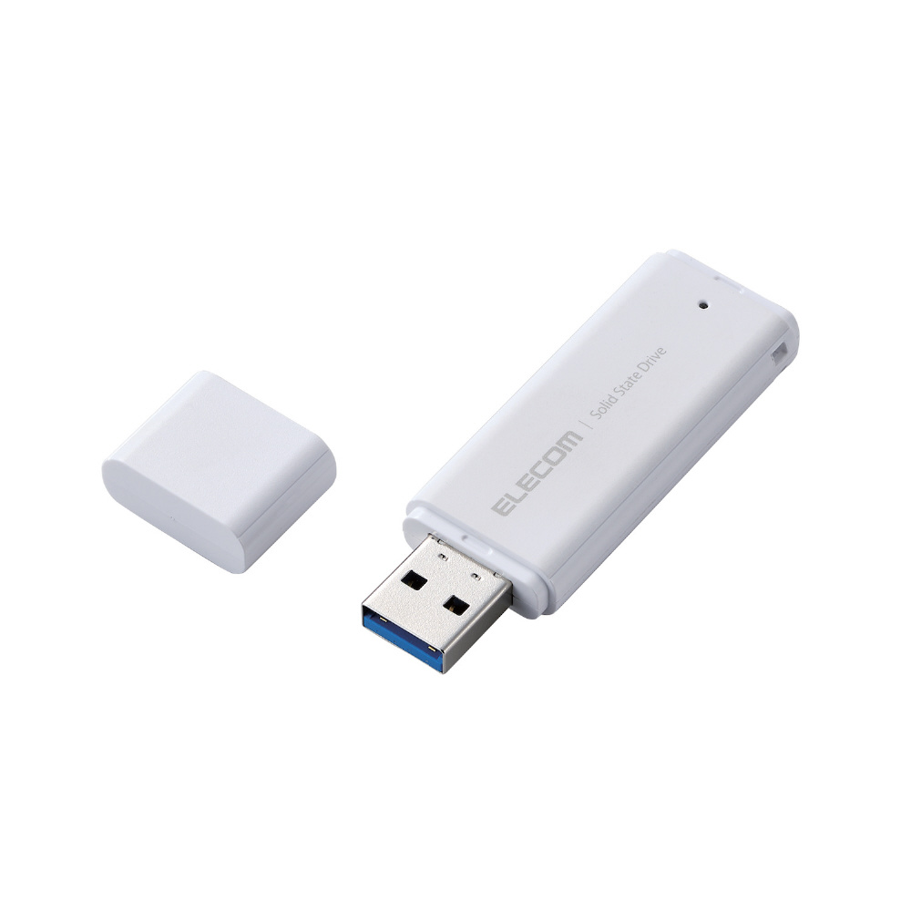 エレコム　ELECOM　外付けSSD USB-A接続 (PS4対応) ブラック [ポータブル型 1TB]　ESD-EJ1000GBKR