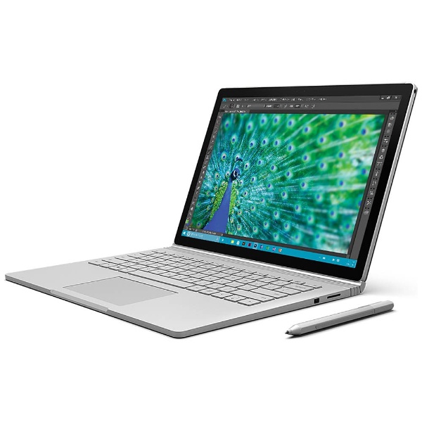 Windowsタブレット Surface Book（サーフェスブック） シルバー SX3-00006 ［13.5型 /Windows10 Pro  /intel Core i5 /メモリ：8GB /SSD：256GB /Office HomeandBusiness Premium  /2016年2月モデル］|Microsoft(マイクロソフト)