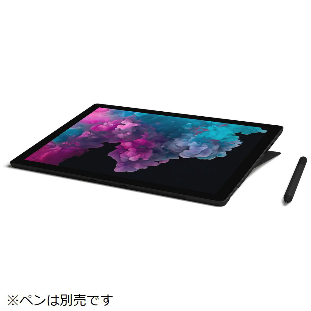 PC/タブレット タブレット 【在庫限り】 Windowsタブレット Surface Pro 6（サーフェスプロ6） ブラック KJU-00023 ［12.3型  /Windows10 Home /intel Core i7 /Office HomeandBusiness /メモリ：8GB /SSD：256GB  