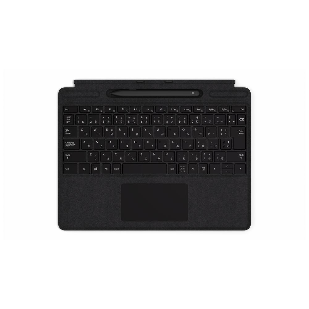 【純正】 Surface Pro X Signature キーボード スリム ペン付き QSW-00019 ブラック