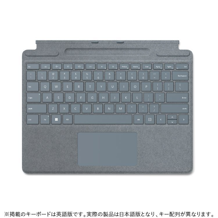 Surface Pro Signature キーボード アイス ブルー 8XA-00059｜の通販は