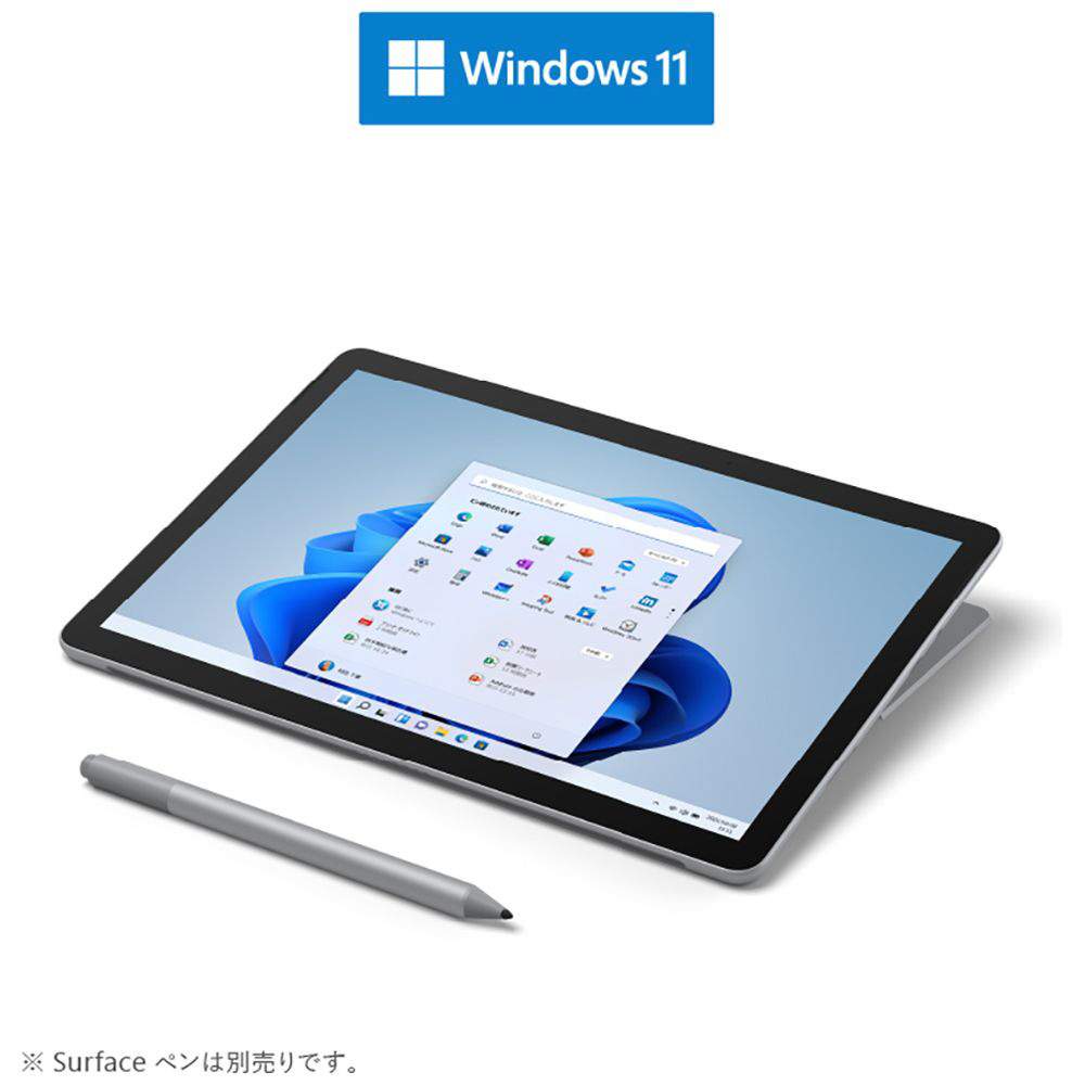 Surface Go 3 LTE Advanced プラチナ 8VH-00014 ［10.5型 /Windows11 S ...