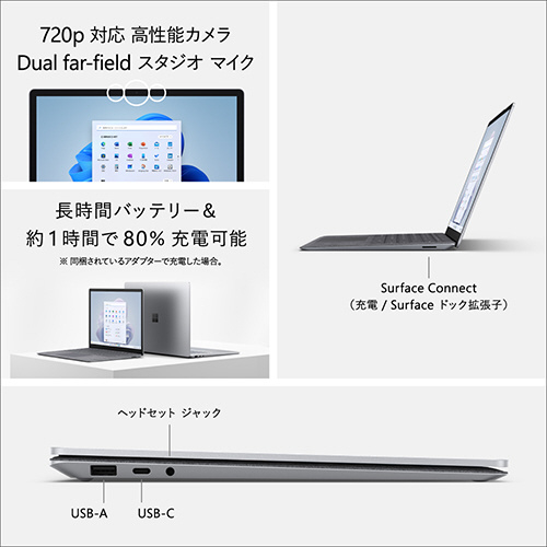 Surface Laptop 5 13.5型 Core i5 メモリ8G保証残有