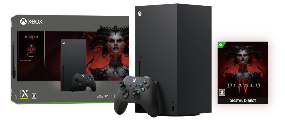 Xbox Series X (ディアブロ IV 同梱版) [RRT00042][ゲーム機本体]