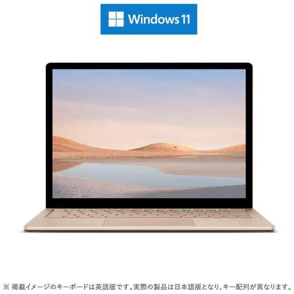 【学生向け特別モデル】Surface Laptop 4 13.5インチ サンドストーン VZ8-00002 [AMD Ryzen5 /メモリ：16GB  /SSD：256GB] + モバイルマウス 【864】