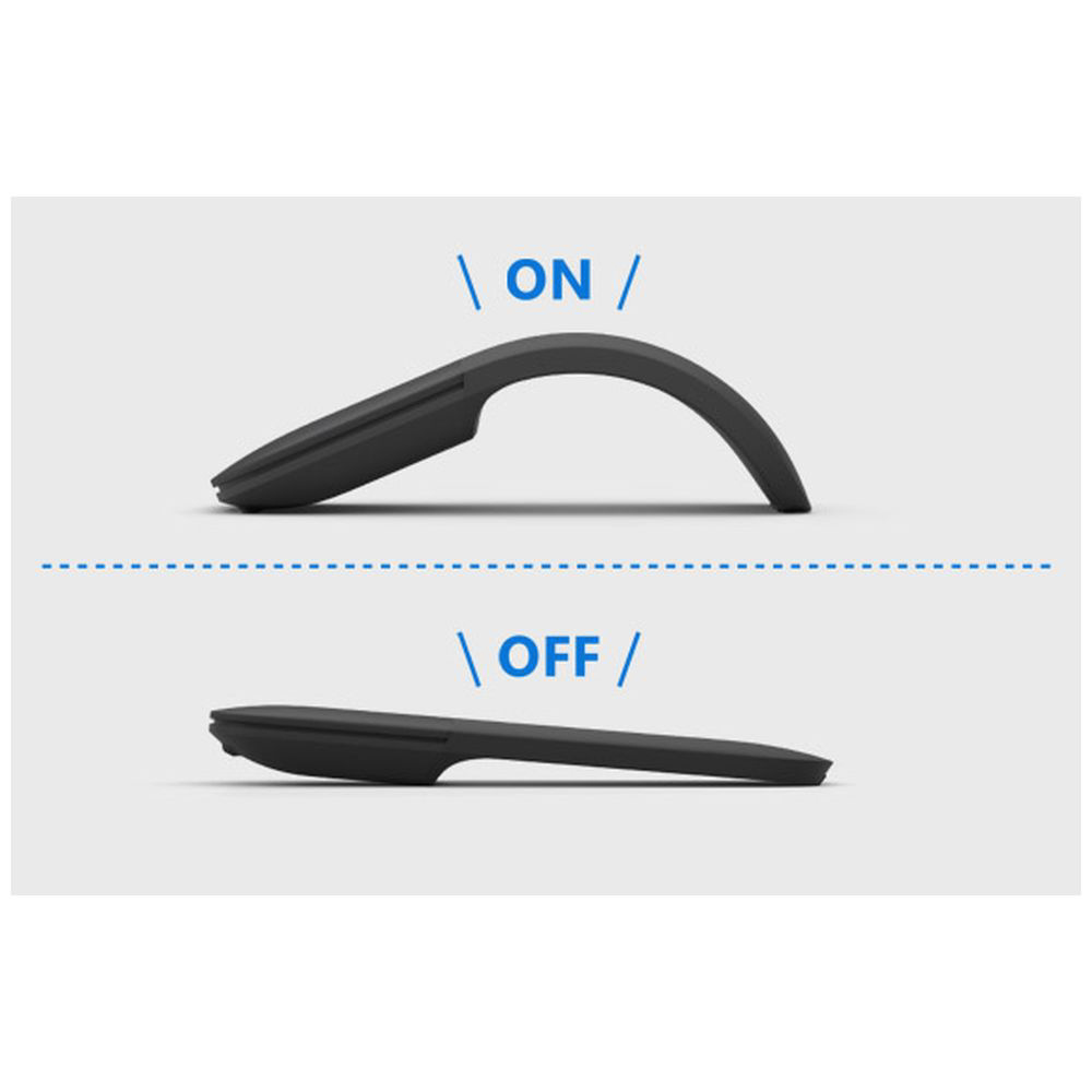 Microsoft Surface アークマウス ブラック CZV-00103 マイクロソフト(Microsoft) Surface Arc Mouse ブラック CZV-00103
