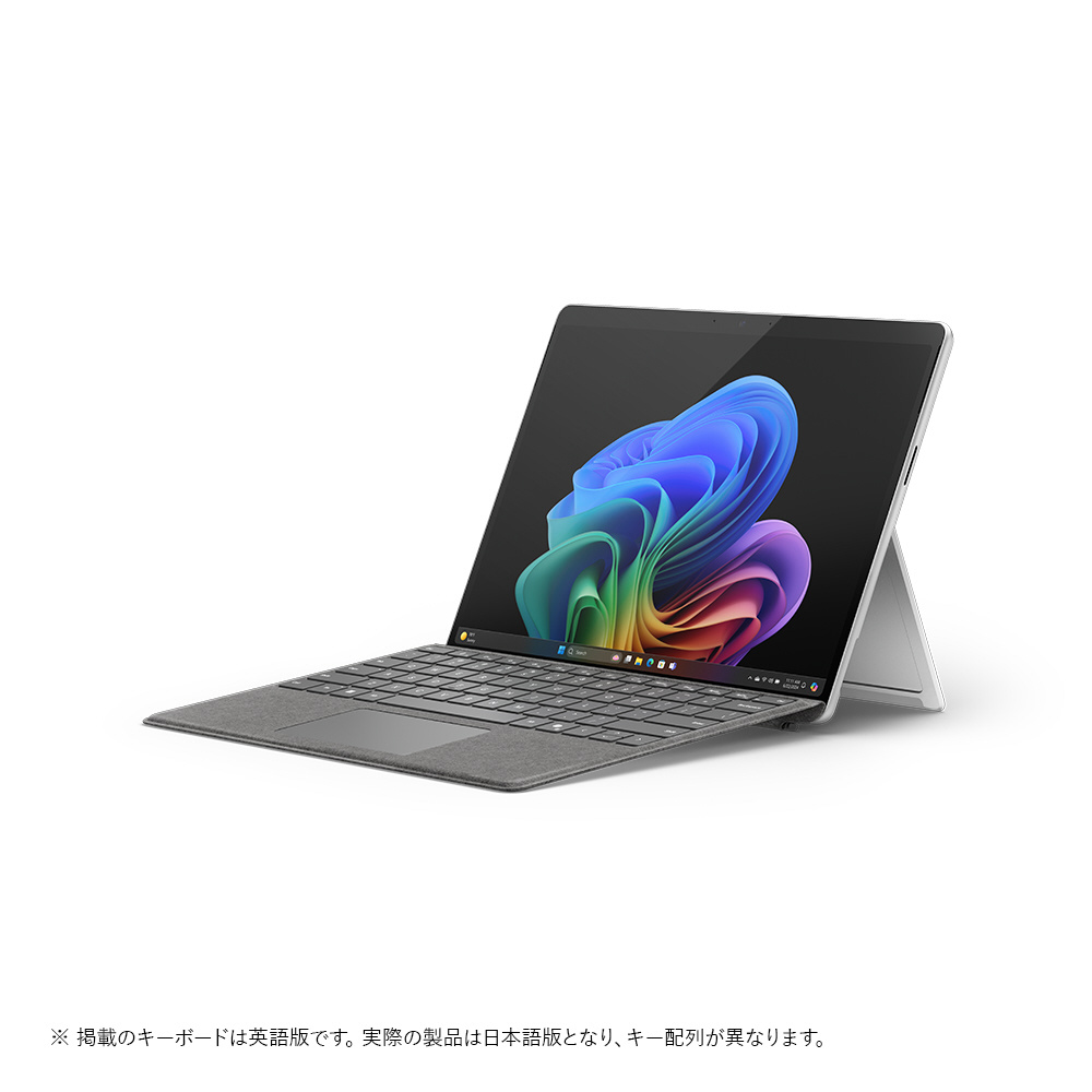 Microsoft(マイクロソフト) Surface Pro(第11世代) プラチナ ［Copilot+ PC /13.0型 /Windows11  Home /Snapdragon X Plus /メモリ：16GB /SSD：256GB /Office HomeandBusiness /2024年6月モデル］  【ペン・キーボード別売】【sof001