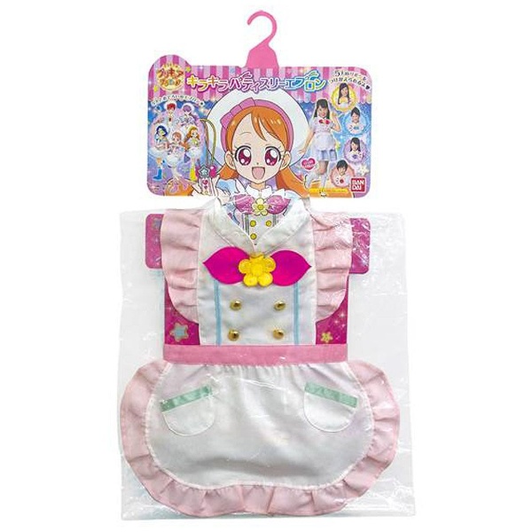 キラキラプリキュア アラモード　パティスリーエプロン　コスプレ　レディース キラキラプリキュア アラモード パティスリーエプロン コスプレ