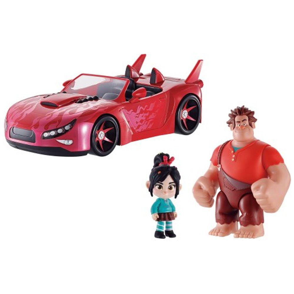 BANDAI ラルフ＆ヴァネロペレースカーセット【新品未開封】匿名取引送料込み② シュガー・ラッシュ：オンライン ラルフ＆ヴァネロペ レースカー
