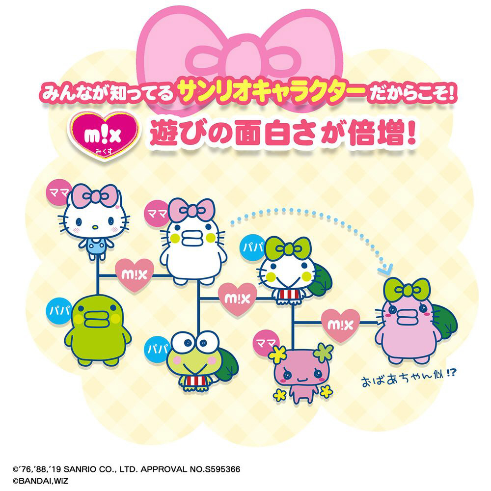 たまごっちみくす Tamagotchi m!x サンリオキャラクターズ