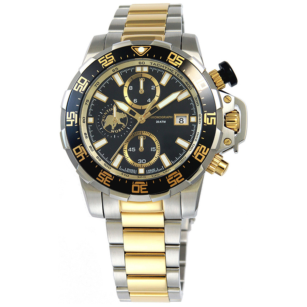 メンズ腕時計 クロノグラフ ゴールド HW922GD ［並行輸入品］｜の通販