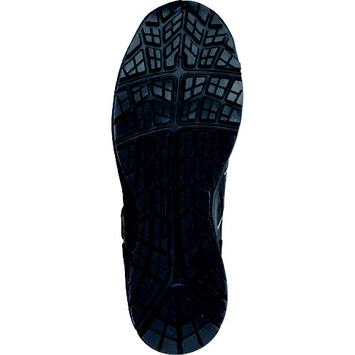 アシックス ウィンジョブCP204 ブラックXブラック 26