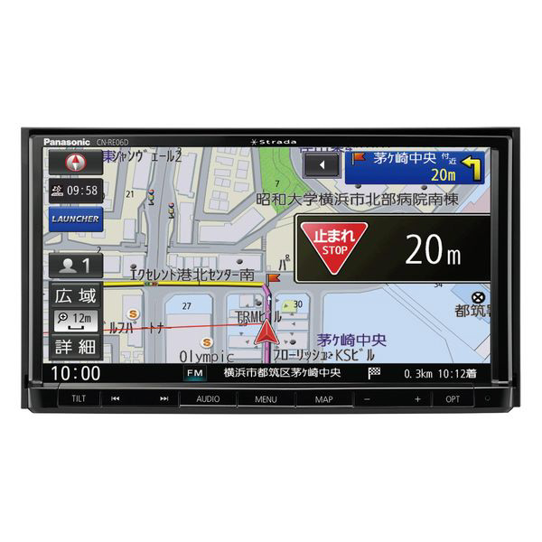 CN-RE06D Strada [7型 /フルセグ /Bluetooth対応] Amazon | パナソニック(Panasonic) カーナビ ストラーダ 7型 CN