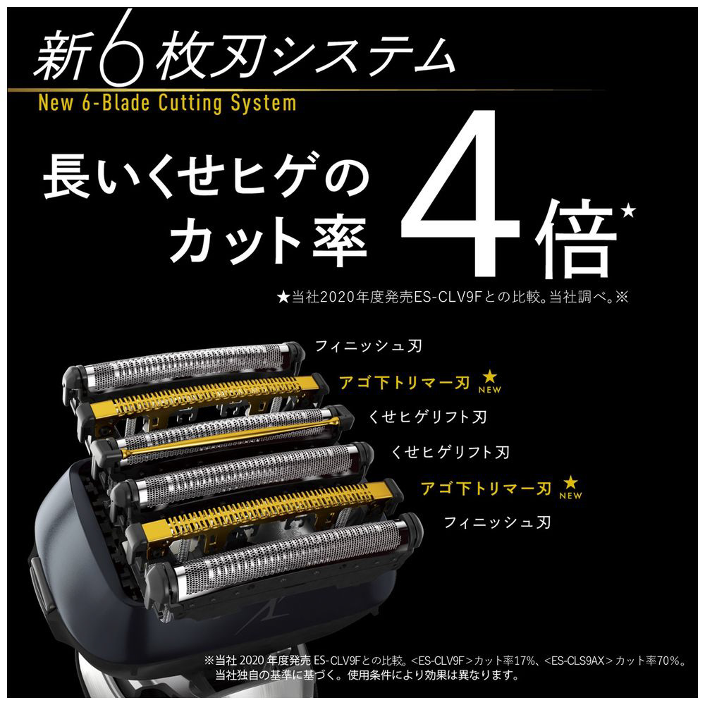 Panasonic リニアシェーバー ラムダッシュ6枚刃 ES-CLS9N