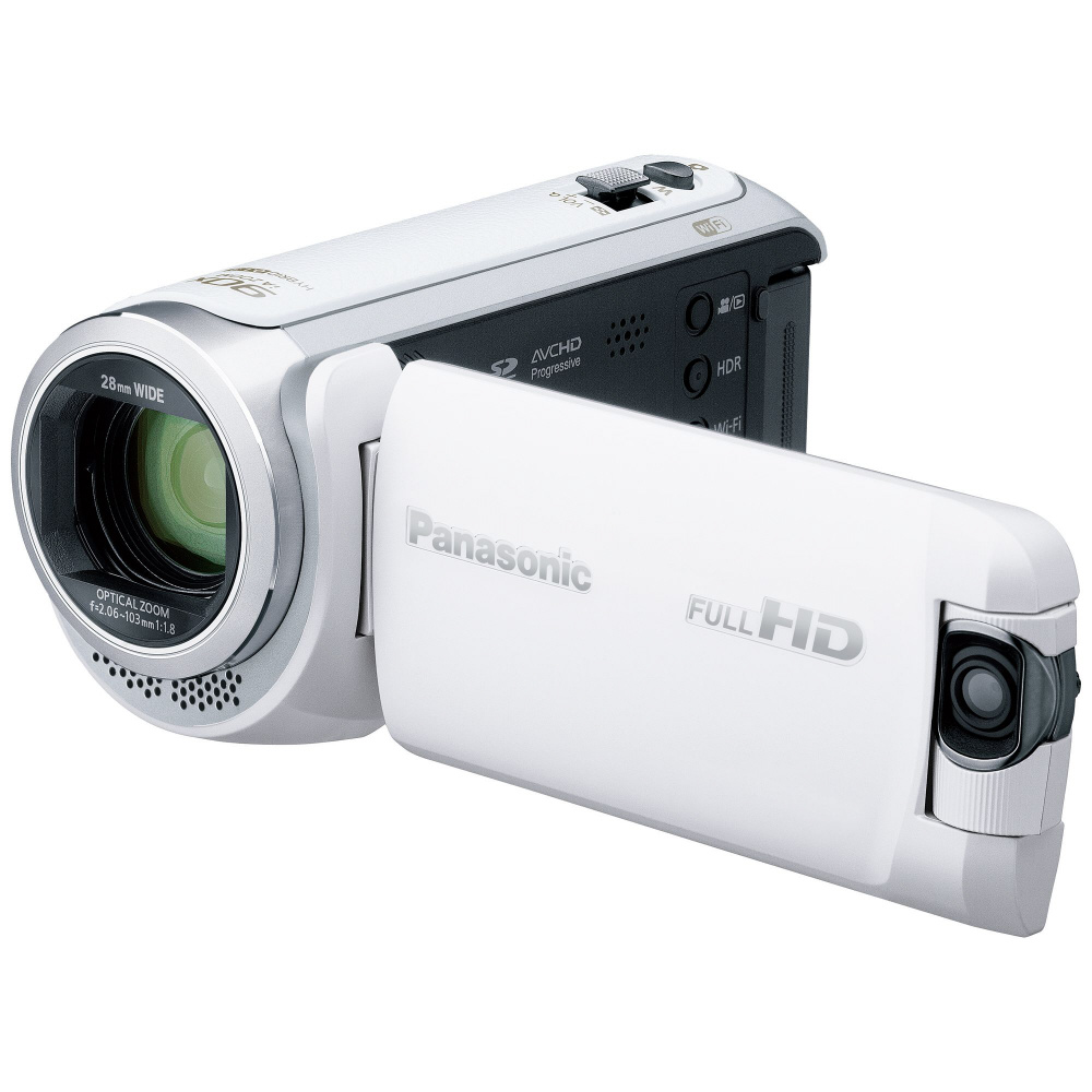デジタルハイビジョンビデオカメラ ホワイト HC-W590MS-W ［フル ...