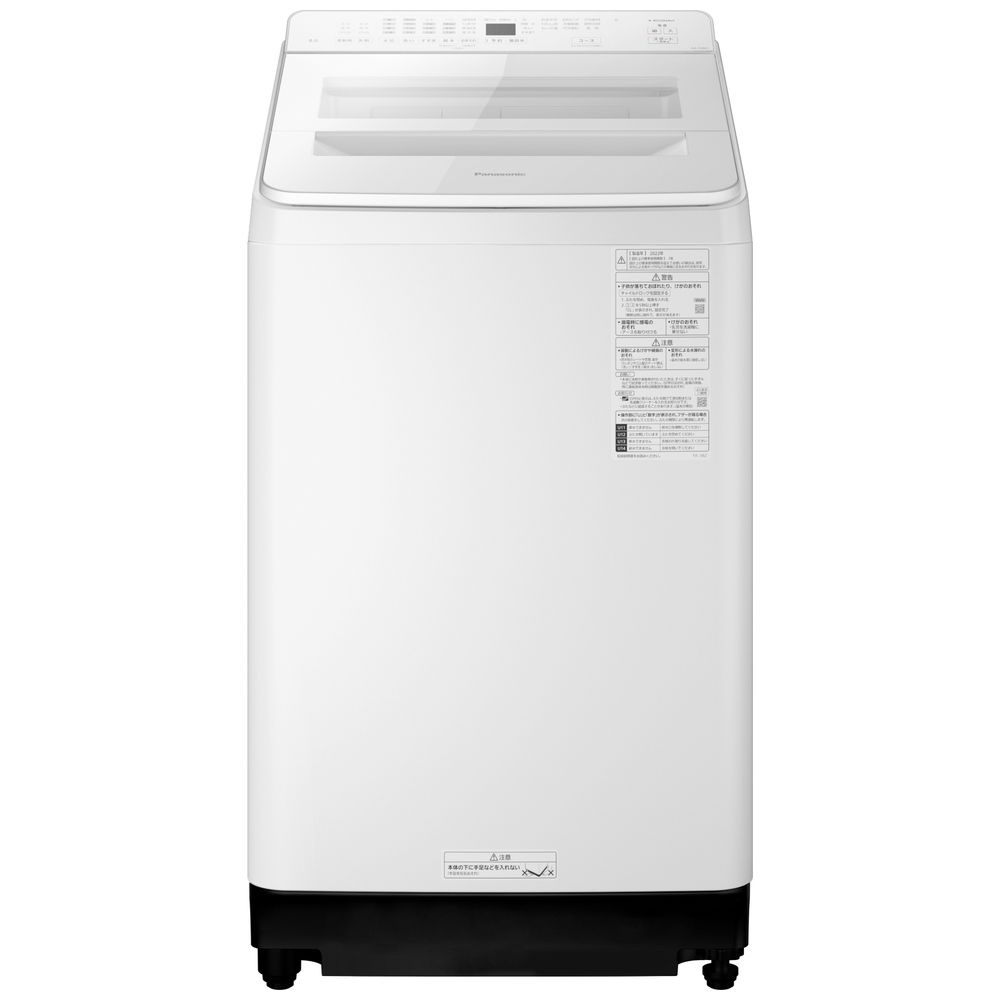 全自動洗濯機 FAシリーズ ホワイト NA-FA8K1-W ［洗濯8.0kg /簡易乾燥(送風機能) /上開き］