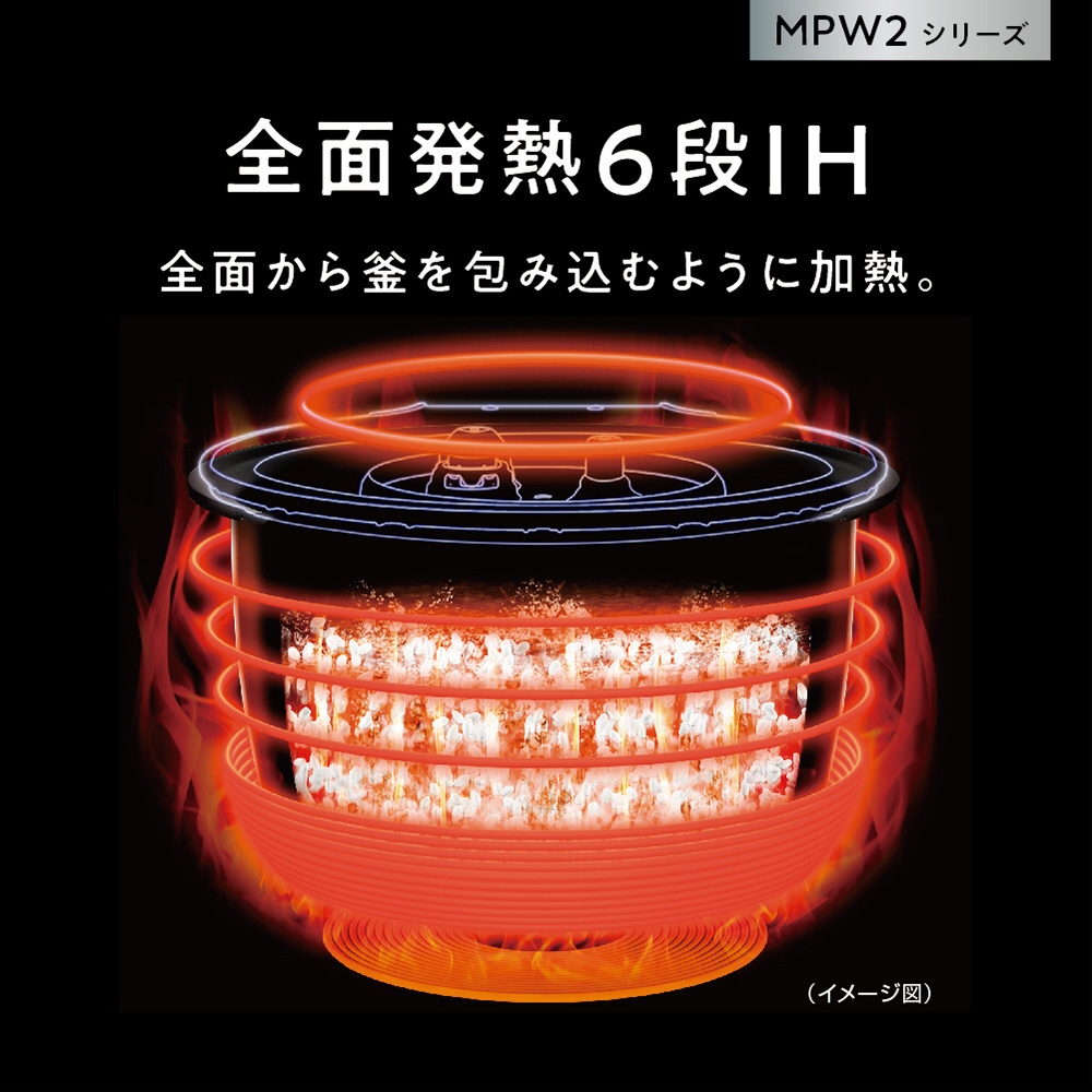 可変圧力IHジャー炊飯器 おどり炊き ホワイト SR-MPW182-W ［1升 /圧力IH］｜の通販はソフマップ[sofmap]