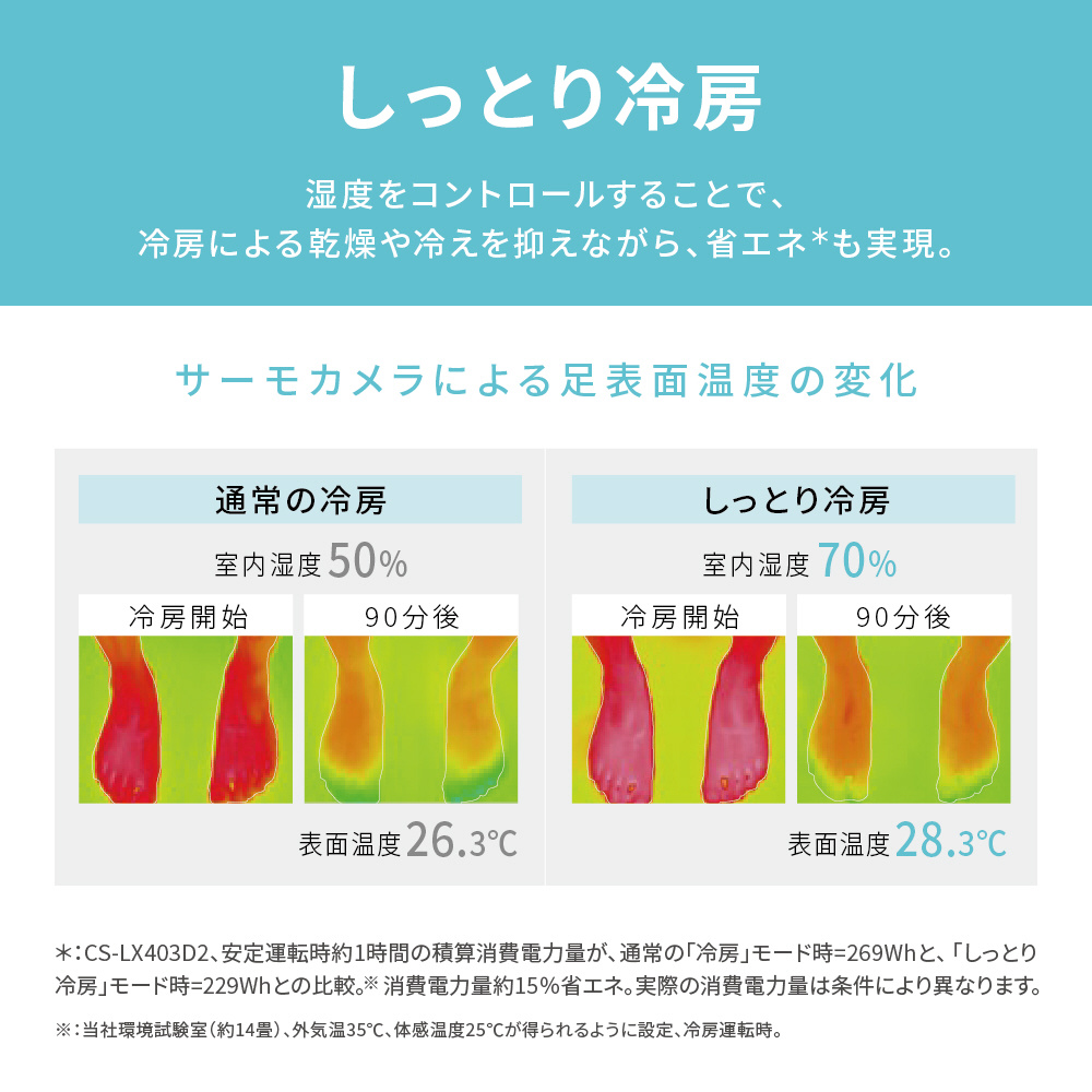 エアコン 2023年 Eolia（エオリア）LXシリーズ クリスタルホワイト CS