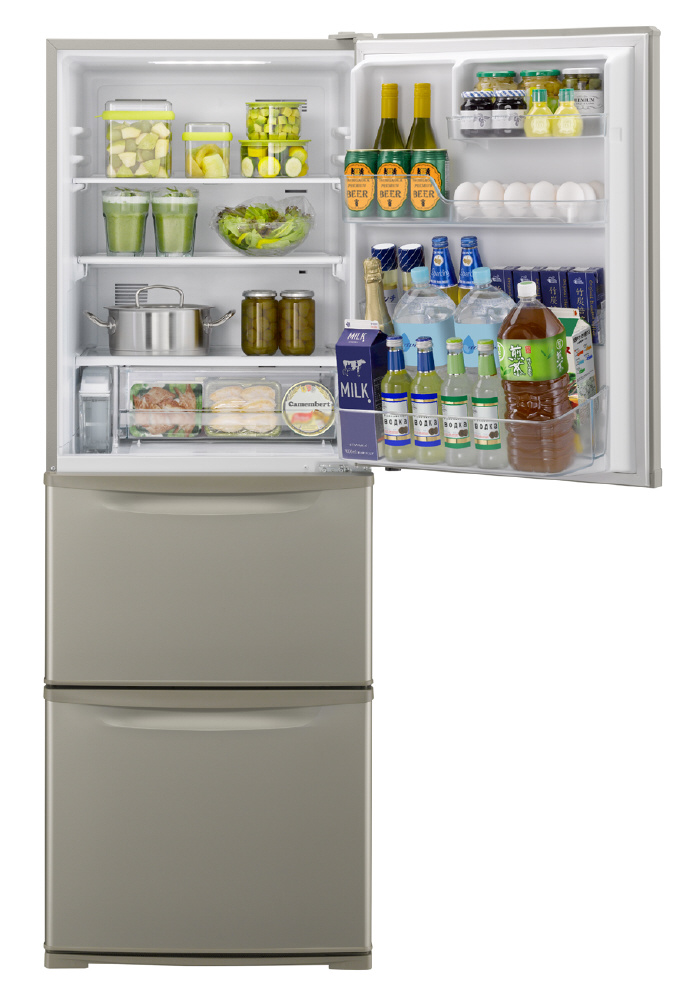 冷蔵庫 Cタイプ グレイスゴールド NR-C344C-N ［幅59cm /335L /3ドア 