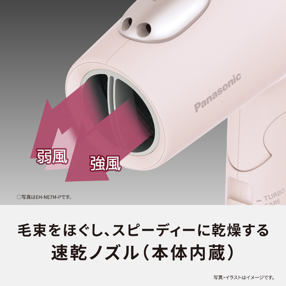 イオンドライヤー ionity（イオニティ） ミストローズ EH-NE7M-P｜の