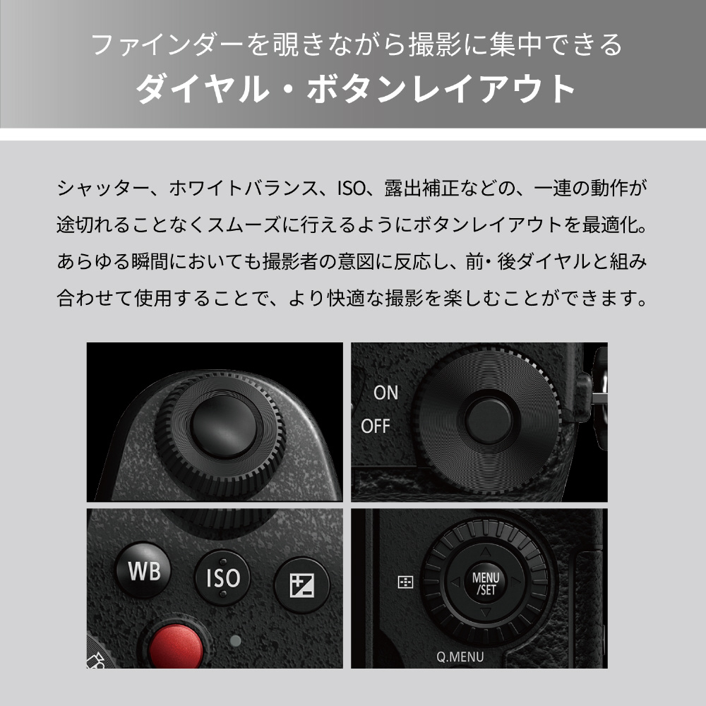 LUMIX G99II レンズキット ミラーレス一眼カメラ ブラック DC
