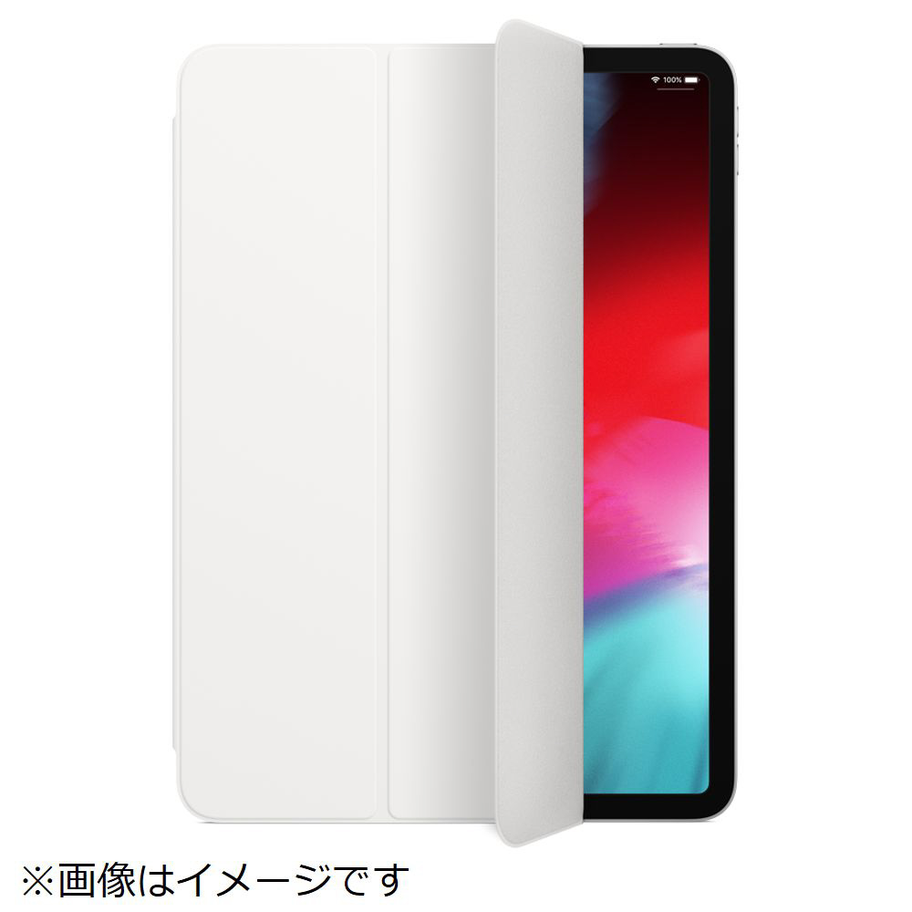 【在庫限り】 【純正】 iPad Pro（11インチ）用 Smart Folio MRX82FE/A ホワイト【iPad Pro  11inch(第1世代)対応】