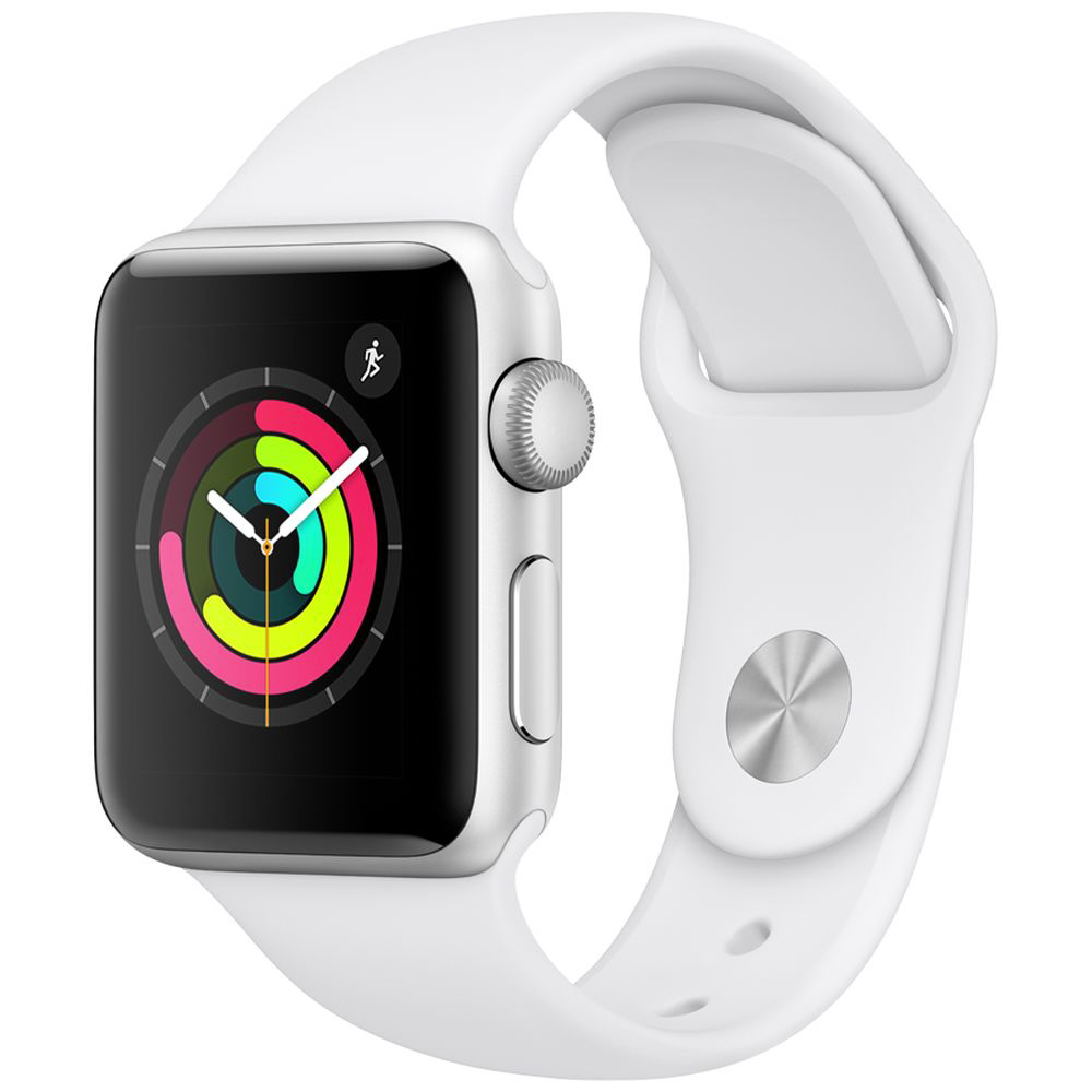 Apple Watch Series 3（GPSモデル）- 38mmシルバーアルミニウムケース