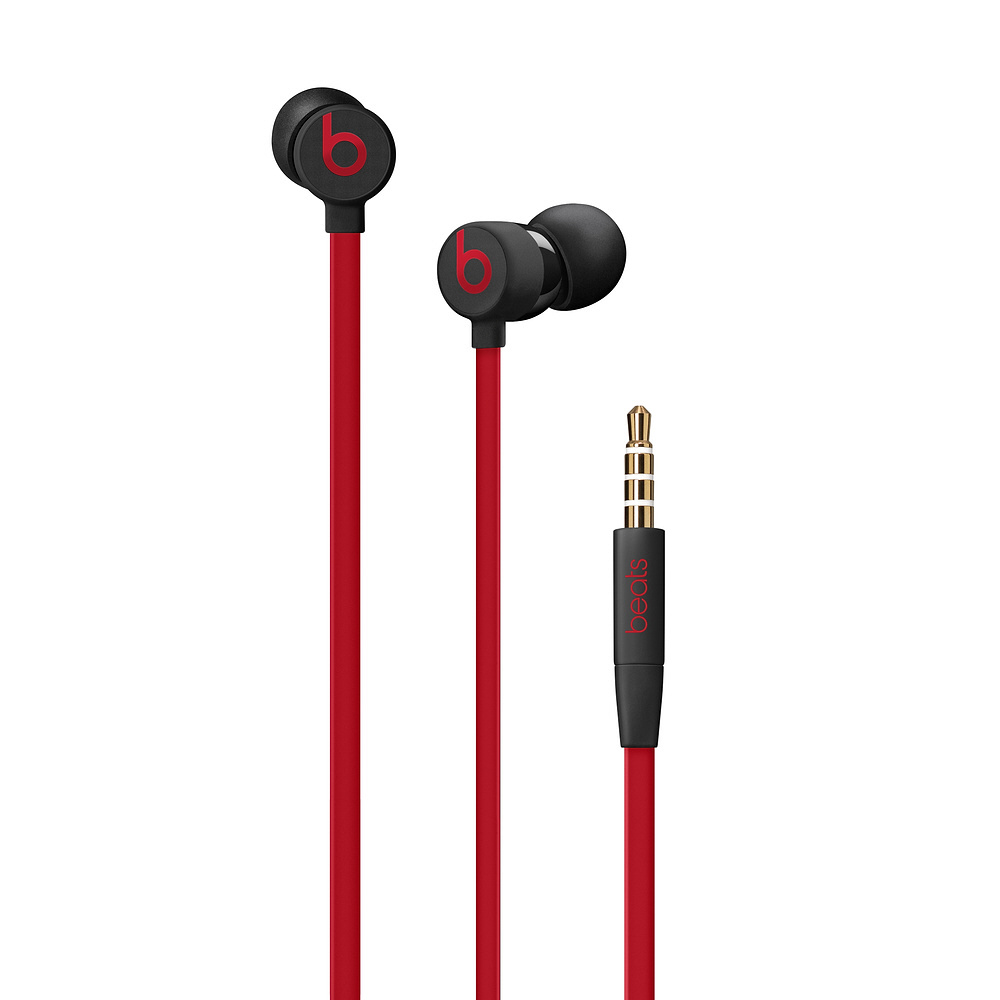 イヤホン カナル型 urBeats3 ブラックレッド MUFQ2PA/A ［φ3.5mm
