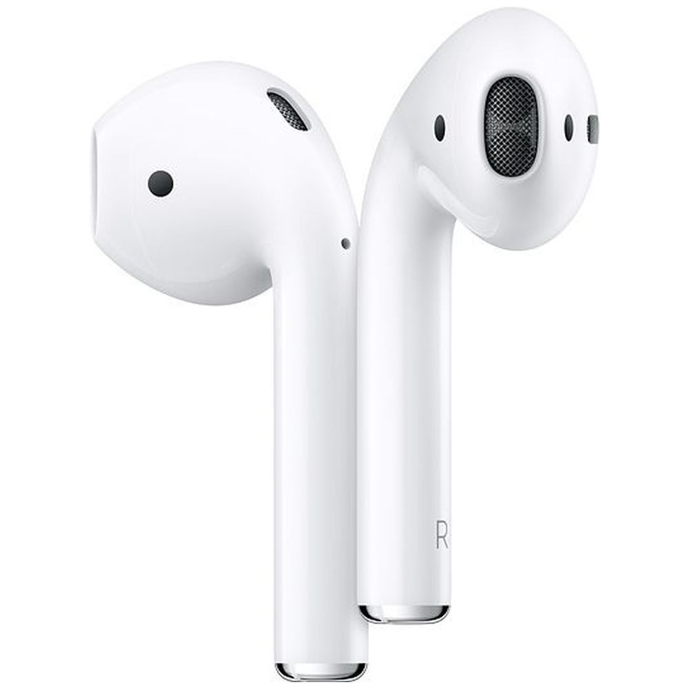 AirPods (エアーポッズ/第2世代) with Charging Case 2019年 新型 ブルートゥースイヤホン フルワイヤレス  インナーイヤー型 MV7N2J/A 【純正】[ワイヤレス(左右分離) /Bluetooth]