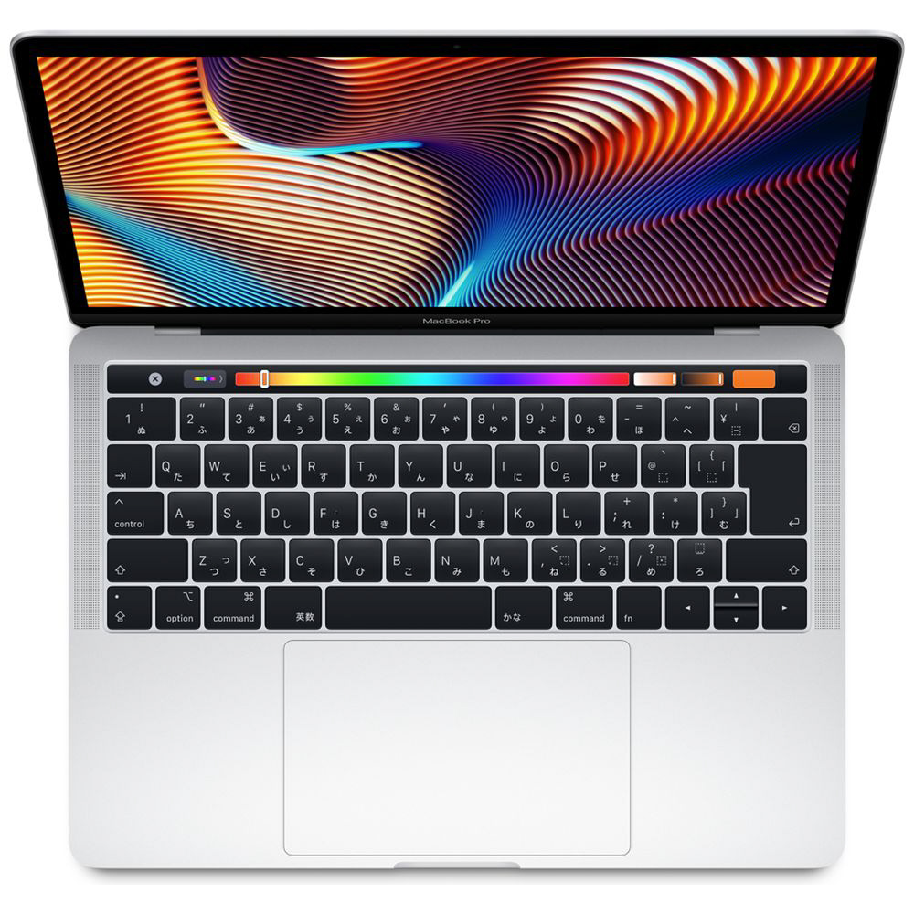 【在庫限り】 MacBookPro 13インチ Touch Bar搭載モデル[2019年/SSD 256GB/メモリ 8GB/2.4GHzクアッドコア  Core i5]シルバー MV992J/A
