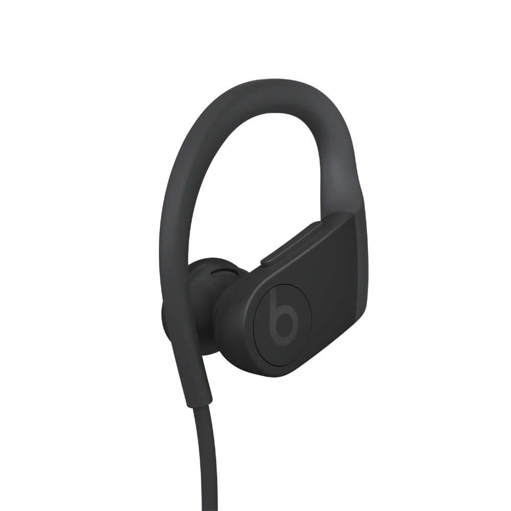 ブルートゥースイヤホン 耳かけ型 Powerbeats ブラック MWNV2PA/A ［リモコン・マイク対応 /ワイヤレス(左右コード)  /Bluetooth］
