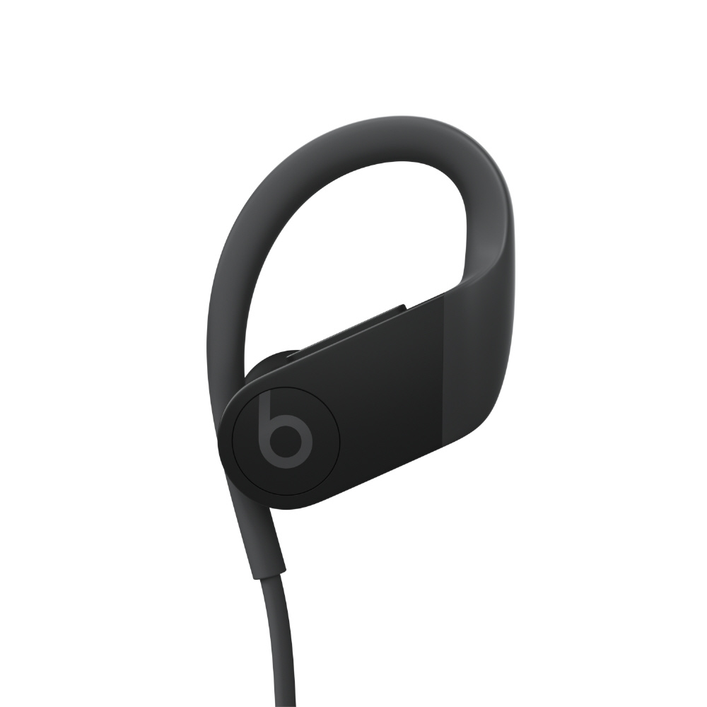 ブルートゥースイヤホン 耳かけ型 Powerbeats ブラック MWNV2PA/A ［リモコン・マイク対応 /ワイヤレス(左右コード)  /Bluetooth］