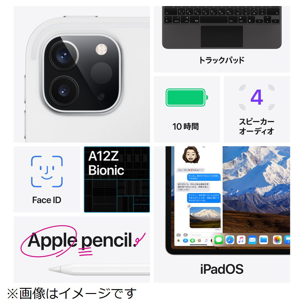 iPad Pro 11インチ Liquid Retinaディスプレイ Wi-Fiモデル 256GB - スペースグレイ MXDC2J/A 2020年 モデル ［256GB］|Apple(アップル)