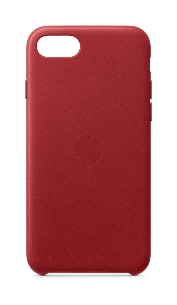 【在庫限り】 【純正】iPhone SE（第2世代）4.7インチ レザーケース MXYL2FEA (PRODUCT)RED