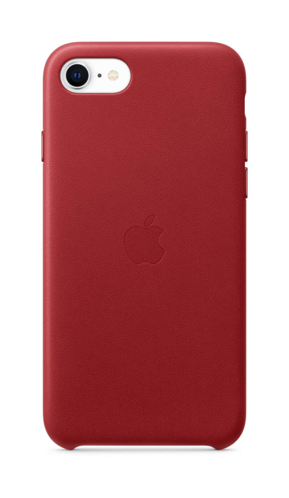 【在庫限り】 【純正】iPhone SE（第2世代）4.7インチ レザーケース MXYL2FEA (PRODUCT)RED