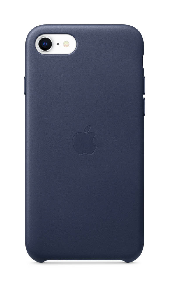 【純正】iPhone SE（第2世代）4.7インチ レザーケース MXYN2FEA ミッドナイトブルー