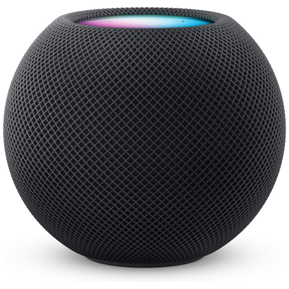 スマートスピーカー HomePod mini スペースグレイ MY5G2J/A ［Wi-Fi