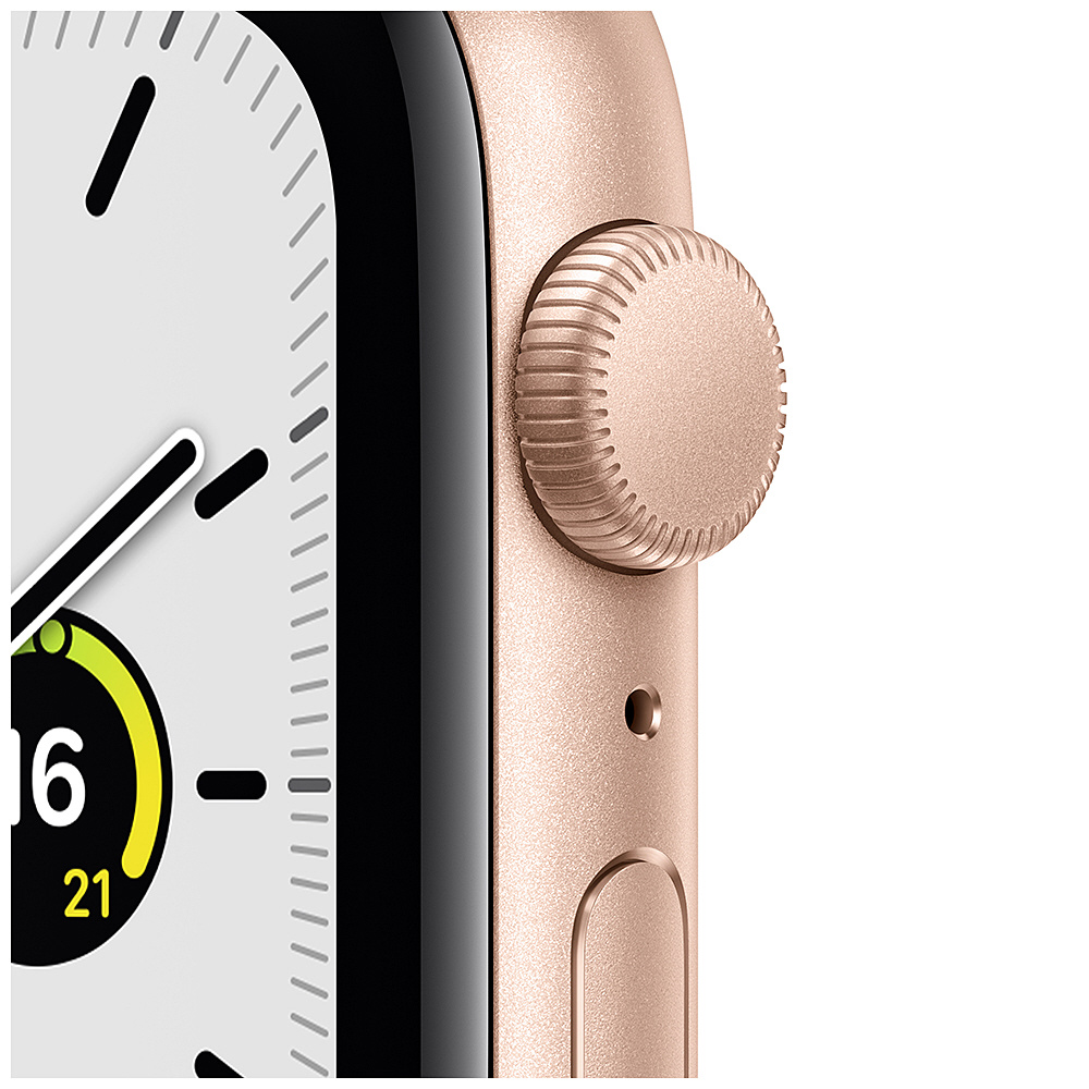 Apple Watch SE(GPSモデル)- 44mmゴールド＋バンド-