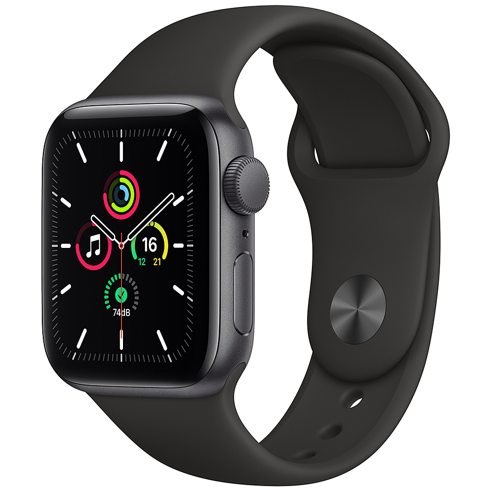 Apple Watch SE（GPSモデル）- 40mmスペースグレイアルミニウムケース