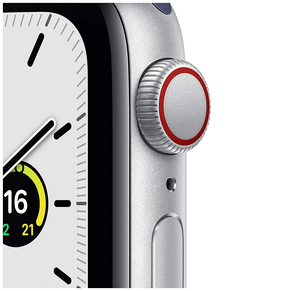 スマートフォン/携帯電話 その他 Apple Watch SE（GPS + Cellularモデル）- 40mmシルバーアルミニウム 